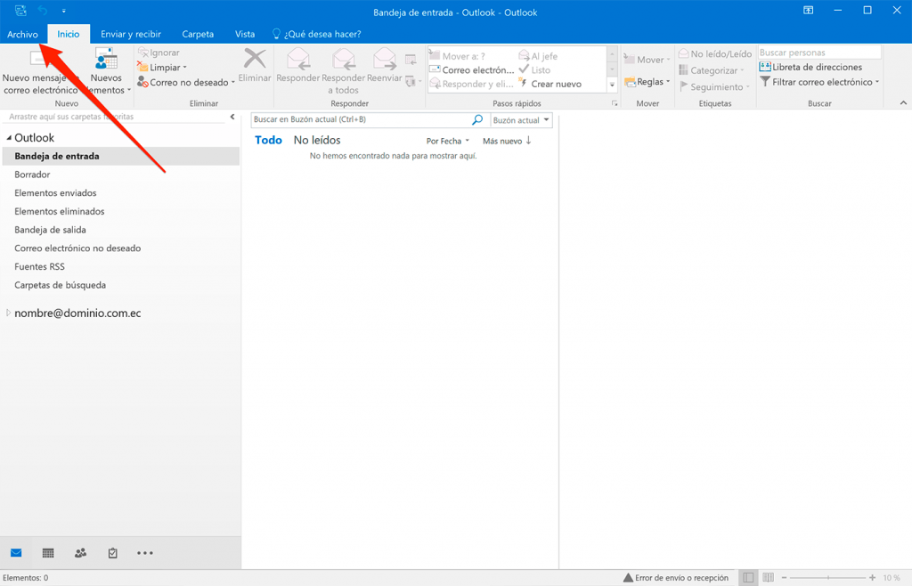 Manual Para Configurar Correo Electr Nico En Outlook