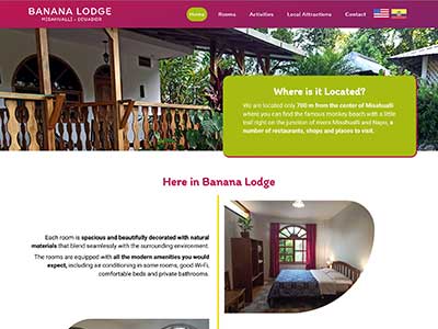 Banana Lodge - Hotel en Misahuallí, Ecuador