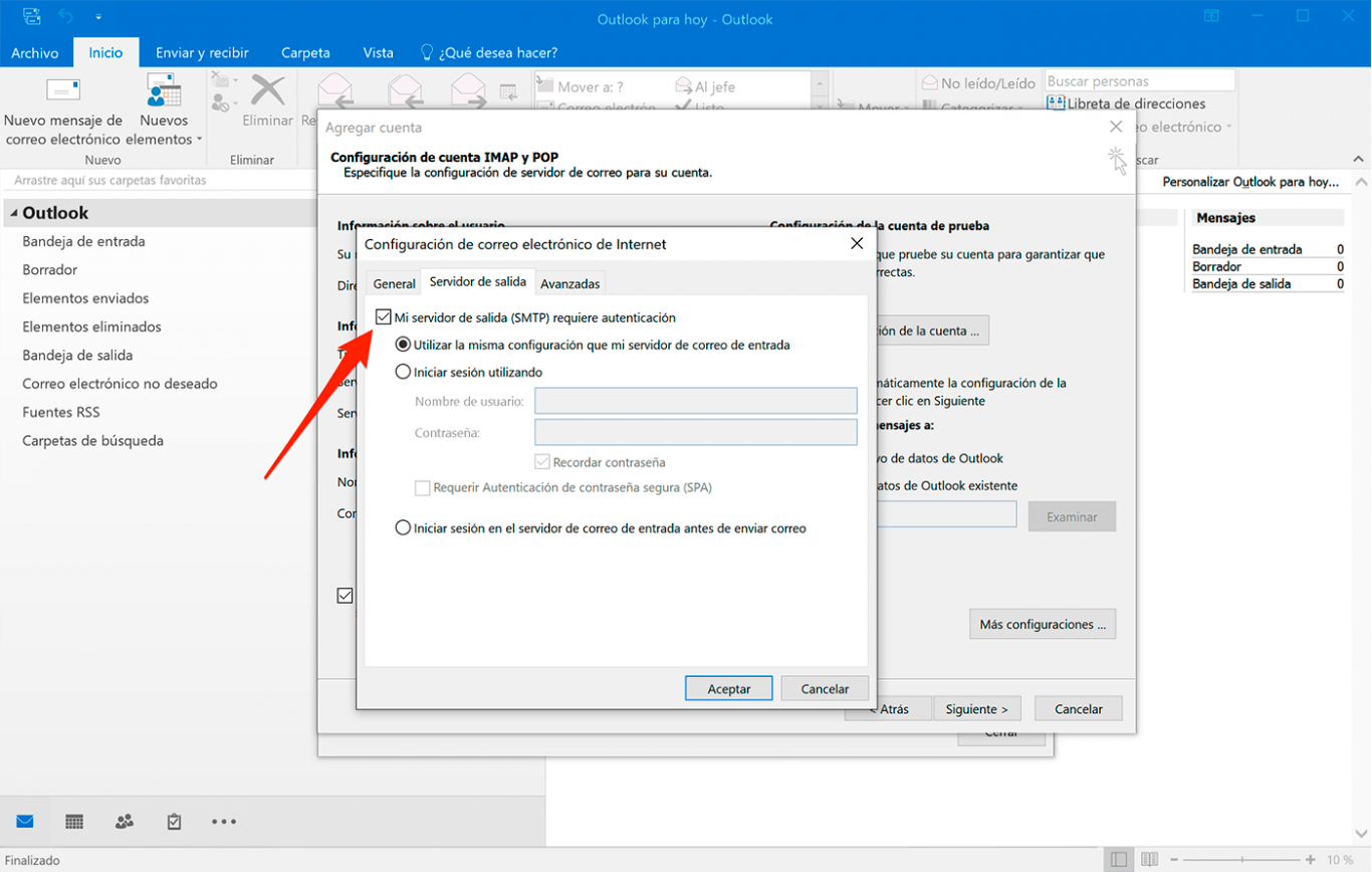 Manual Para Configurar Correo Electrónico En Outlook 2016